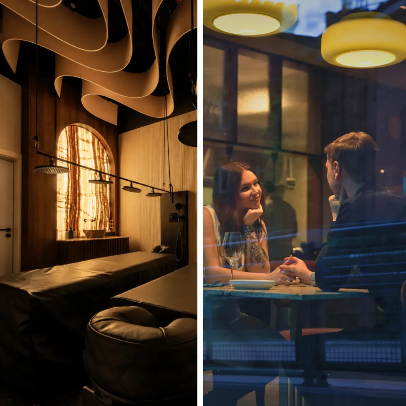 Paquete romántico: cena y SPA