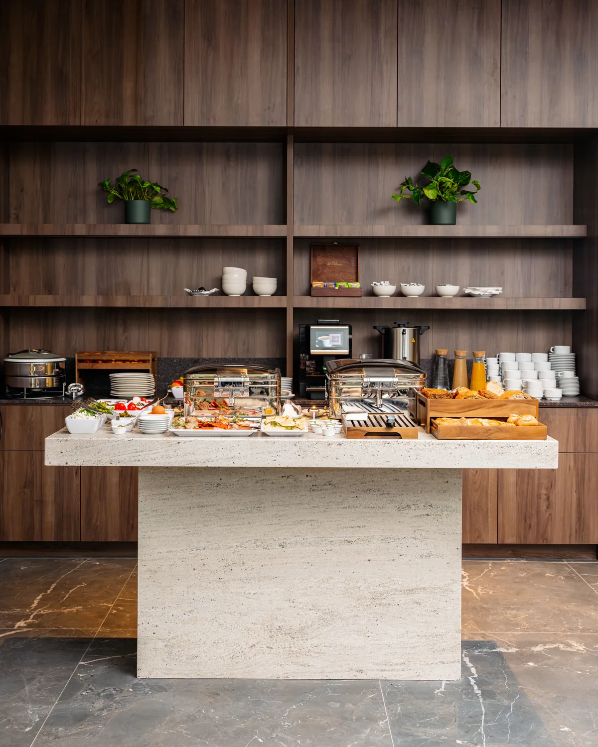 Frühstücksbuffet im Restaurant PONTI